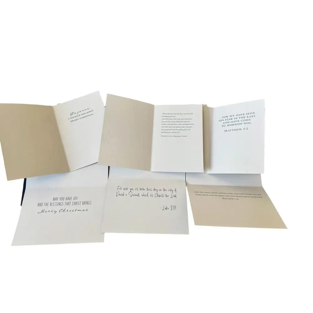Holiday Time Religious Christmas Cards Lot 19 Cards & Envelopes Assorted Designs